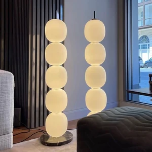 Nordic Living Room Creative Gourd Light Luxury Study Personality Homestay Bedroom Led Designer Floor Lamp