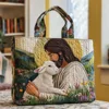 7 estilos-g320 bolso tote acolchado-34x40x10cm