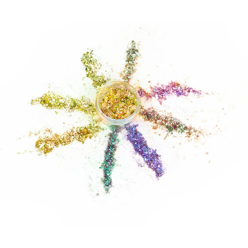 8 цветов, блестящие тени для век, ослепительный макияж глаз, фирменная косметика