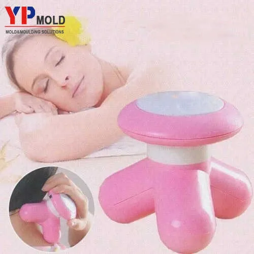 Plastic Molding Portable Triangular Point Vibration Neck Massager Plastic Injection Mould Mold for Pp Plastic