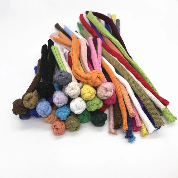 Wholesale Linen Cotton Fabric Straight Button Clothing Accessories Plate Fabric Flower Buttons for Cheongsam Tang Dress Lace