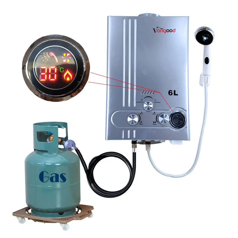 
Buy Hot Price Gas Geyser Bathroom Lpg Tankless Pool Heaters Instant Water Heater 