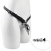 bague ronde +L+Ceinture-argent