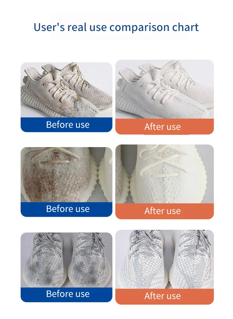 Sneaker Cleaning Kit Foam Cleaning Solution Shoe Dry Cleaner Shoe Spray