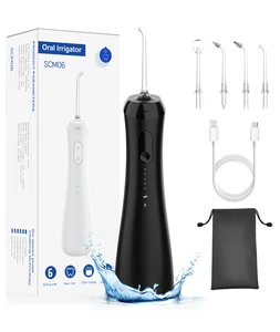 Portable Cordless Dental Water Flosser USB/Battery Powered Teeth Washing Machine All-in-One Toothbrush for RV Use OEM Low MOQ