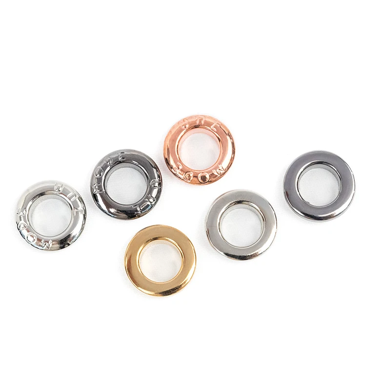 Заводской производитель, 3 мм, 4 мм, 5 мм, никелированное серебро, Индивидуальный размер, логотип обуви, толстовки, люверсы, металл, одежда, люверсы ri для одежды