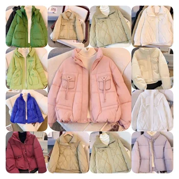 New Fashion Winter Puffer Coat Casual Thick Ladies Jacket High Quality hoodie Down Coat