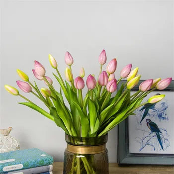 E07555 ウェディングフラワーデコレーション リアルタッチ ホワイト