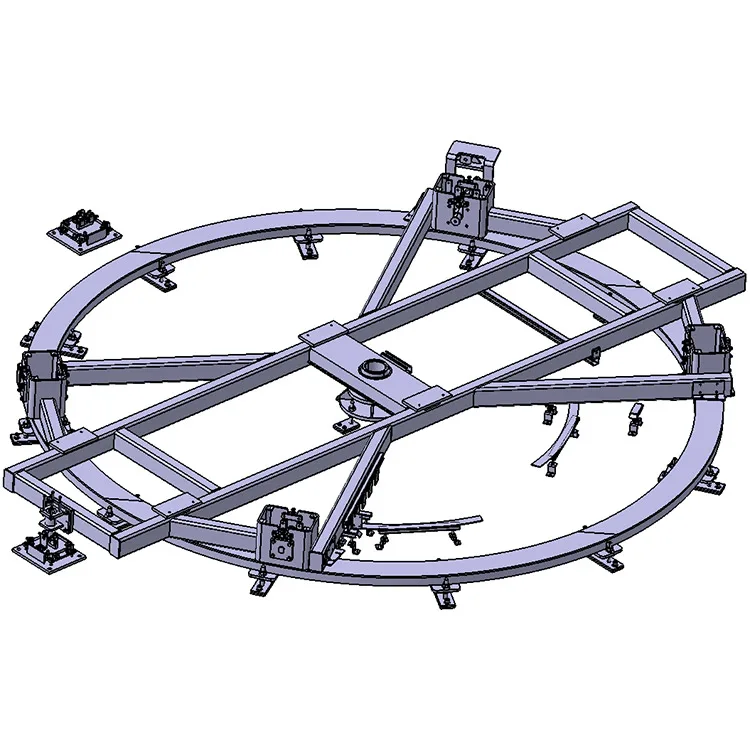 High Quality 220V Security Aerial Cross Turntable for Automobile ...