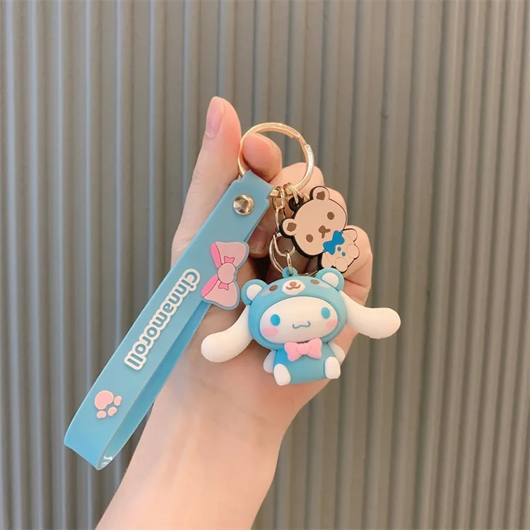 Cartoon 3d Soft Pvc Keychain Personalized Custom Silicone Rubber Cute ...