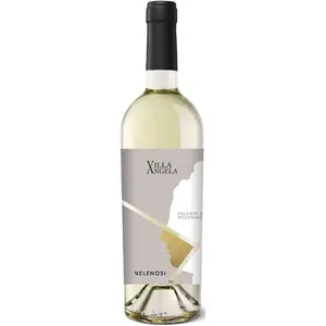 Italian White Wine Falerio DOC Pecorino Sweet and Dry Taste for Salads and Grilled Fish 6 Bottles Per Box