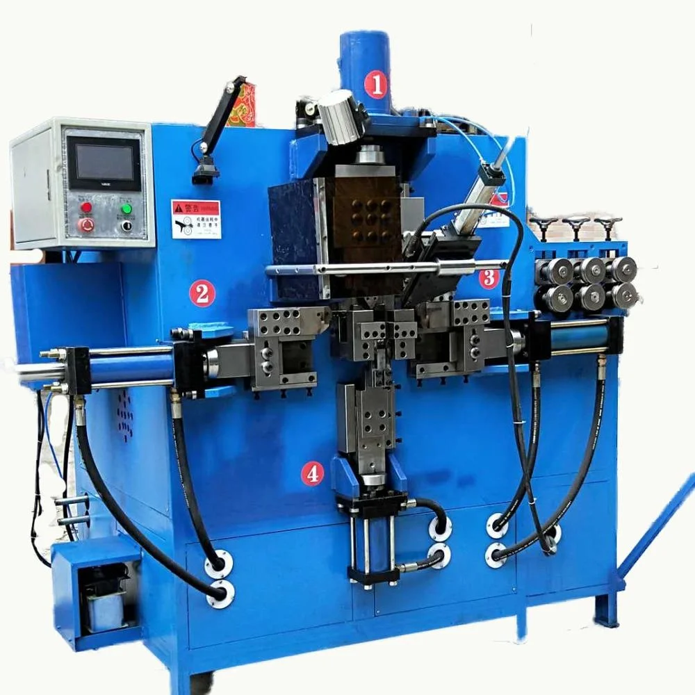 Automatic Double J Hook Forming Machine With Welding
