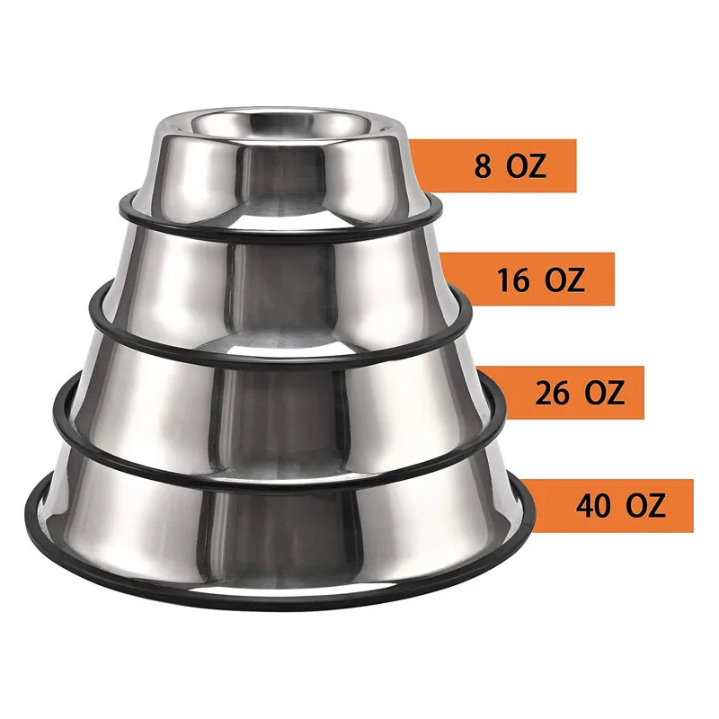 Высококачественная чаша для собак 16 унций 32 унции 64 с двойной стенкой