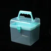 Transparent blue - 16*14*16cm