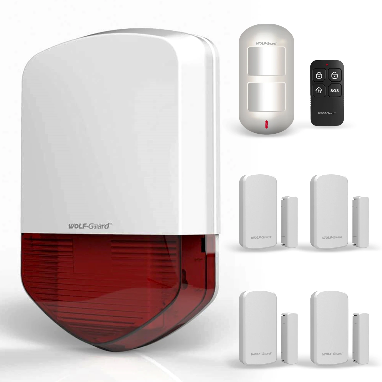 Tuya Inc Wolf Home Security Smart Sirens for Safety - Main Image