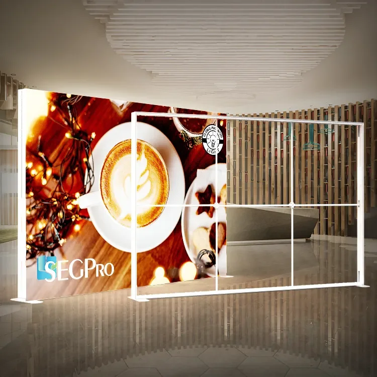 TianLang kaubandusnäituse reklaamne kanev raammata Led alumiinium 120 reklaamne kanev Led valguslauk