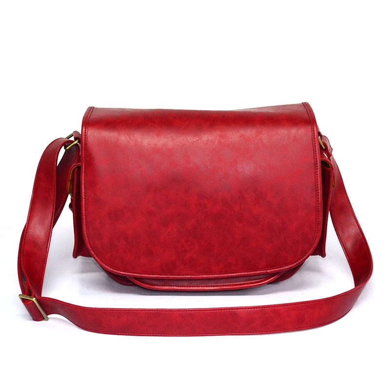 vegan leather camera bag