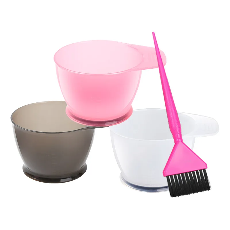 Оптовая продажа профессиональные большие объемные сверхглубокие инструменты для окрашивания волос смешивания чаши с нескользящей резиновой основой HB12