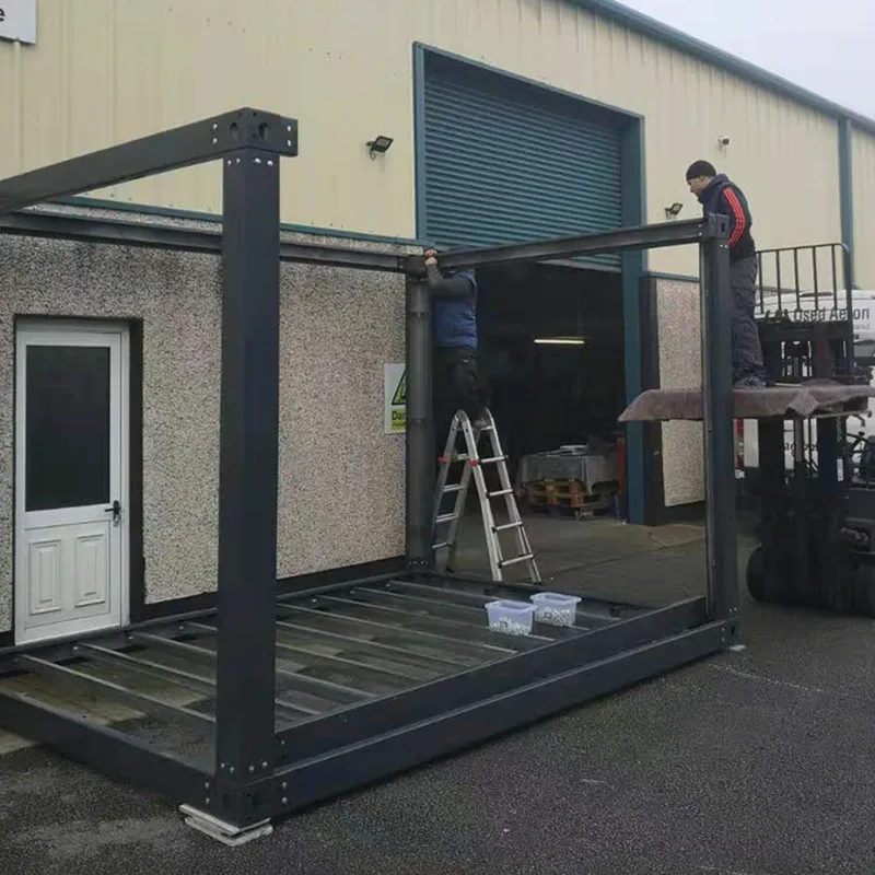 ireland project sea container frame