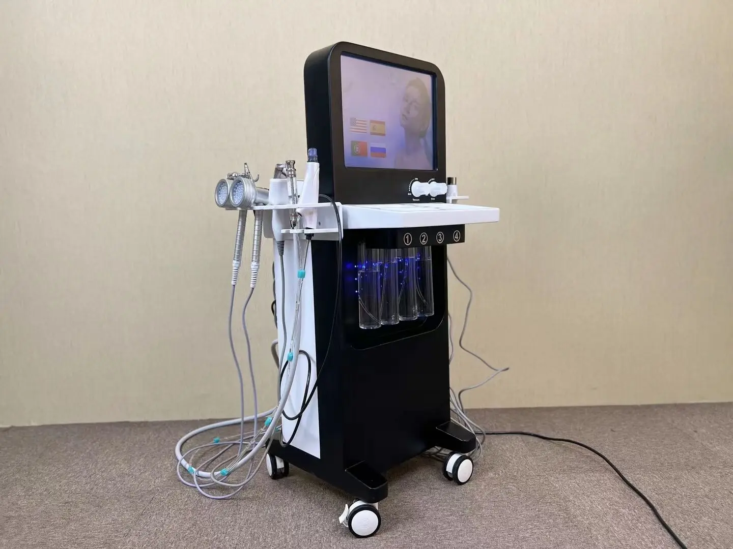 Multi Functional Skin Care Advanced Science Digital Microdermabrasion Machine