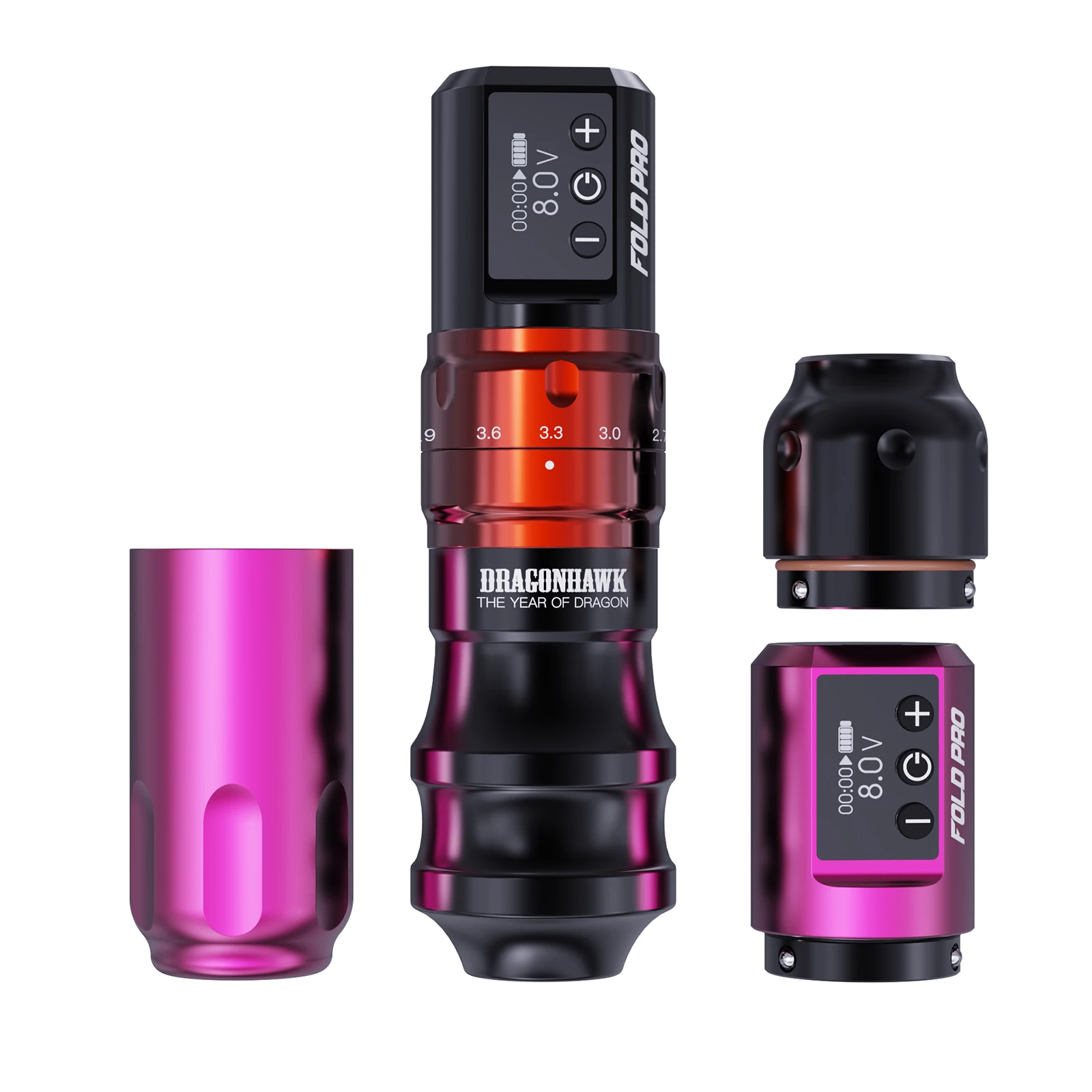 タトゥーマシン Dragonhawk ワイヤレスプロモデル 正規品フルセット Amazon.com: Tattoo Gun Kit Wireless Complete Tattoo Kit