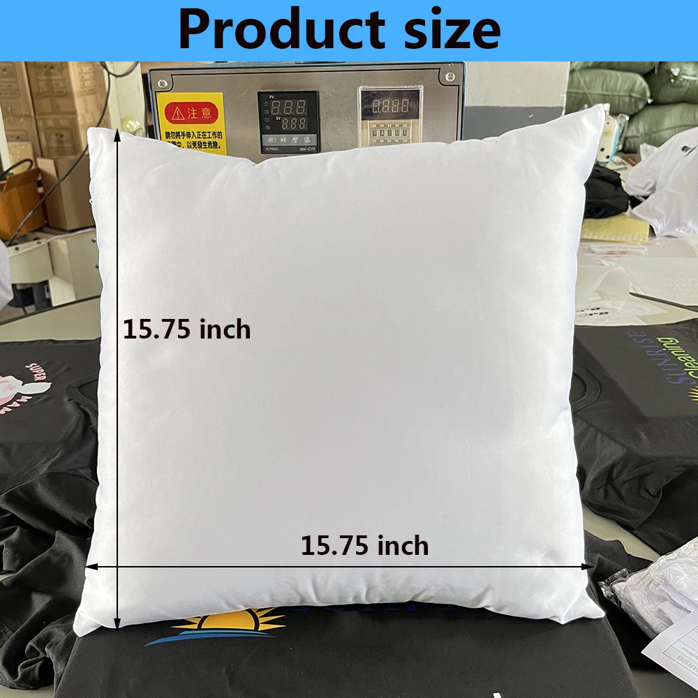 Sublimation Pillow Case Blanks White Cushion Covers Blanks Pillow Covers Heat Transfer Blank
