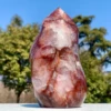 Red Fire Quartz Hematoid Flame