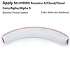 1pcs Protein leather-White skin Red thread
