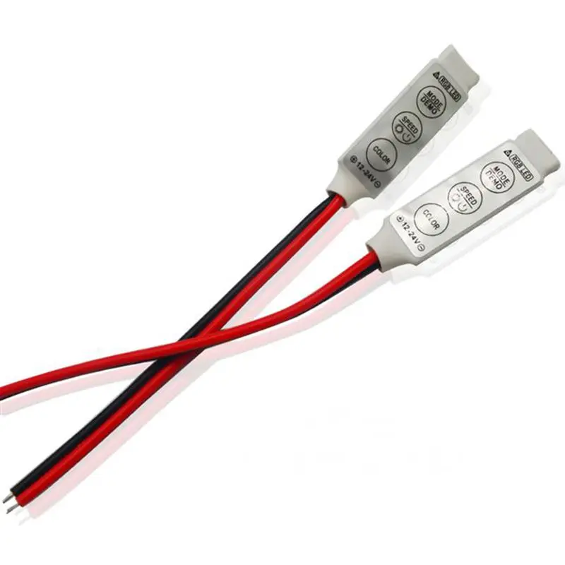 DC 5V USB RGB Controller IR Wireless Remoter RF Remoter Control for 5 V Volt LED Strip Light