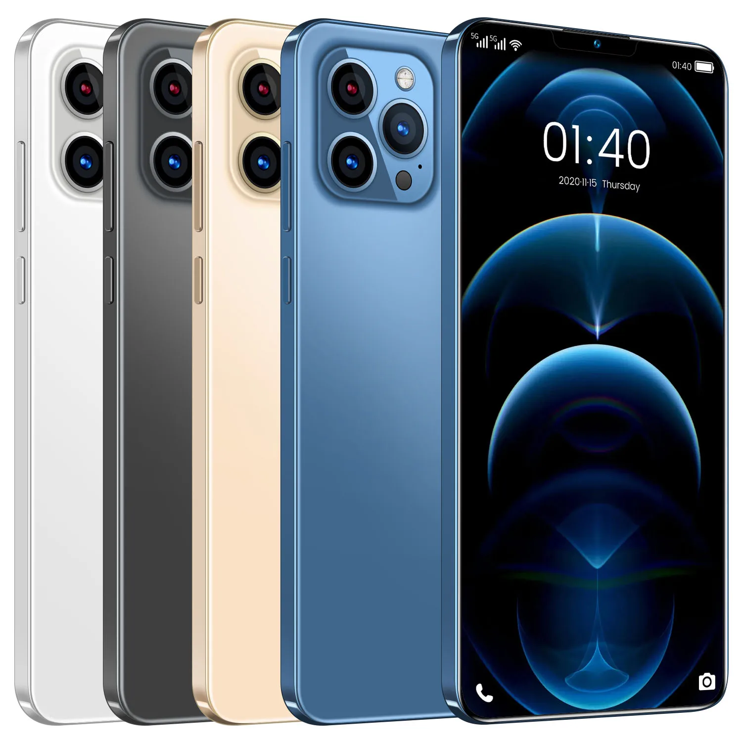 
Phone12 Pro Max 12 Гб + 512 Гб высокопроизводительный изысканный внешний вид новые игровые мобильные телефоны 4G 5G 