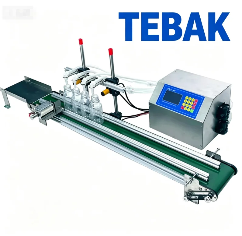TEBAK 4H3200 Model Small Automatic Four-head Machine, Used for Making Milk Juice, Fruit Juice, Coconut Juice, Water, Wine, Etc
