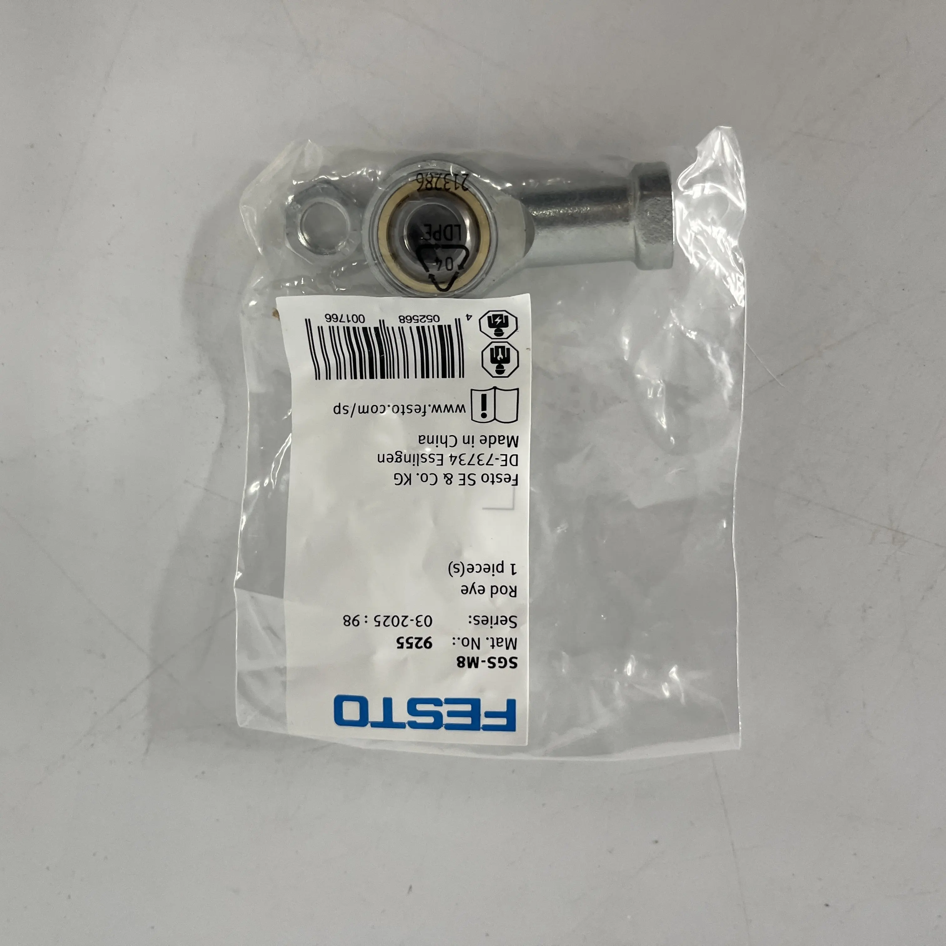 FESTO Rod Eye Bearing SGS-M8