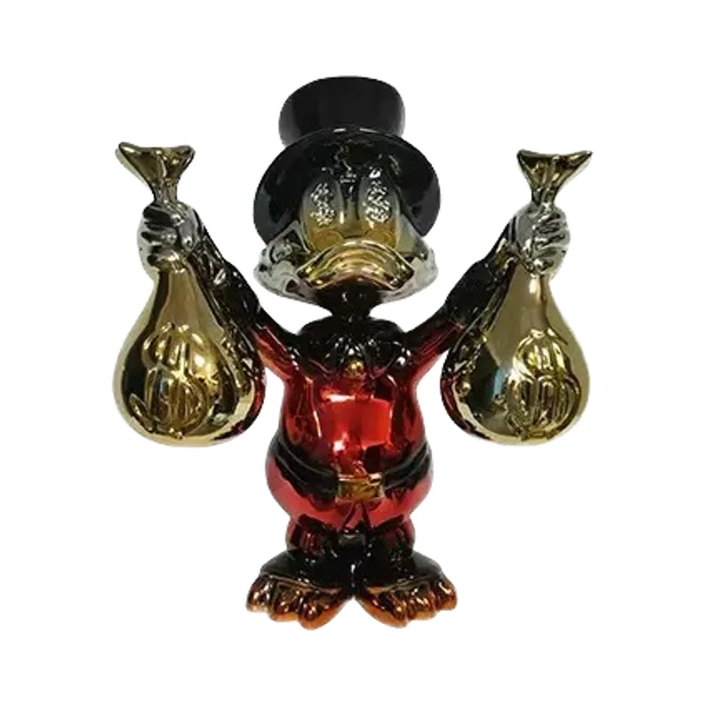 Duck Resin Statue Popular Home Art Sculpture Pop Art Sculpture Duck Sculptures Indoor