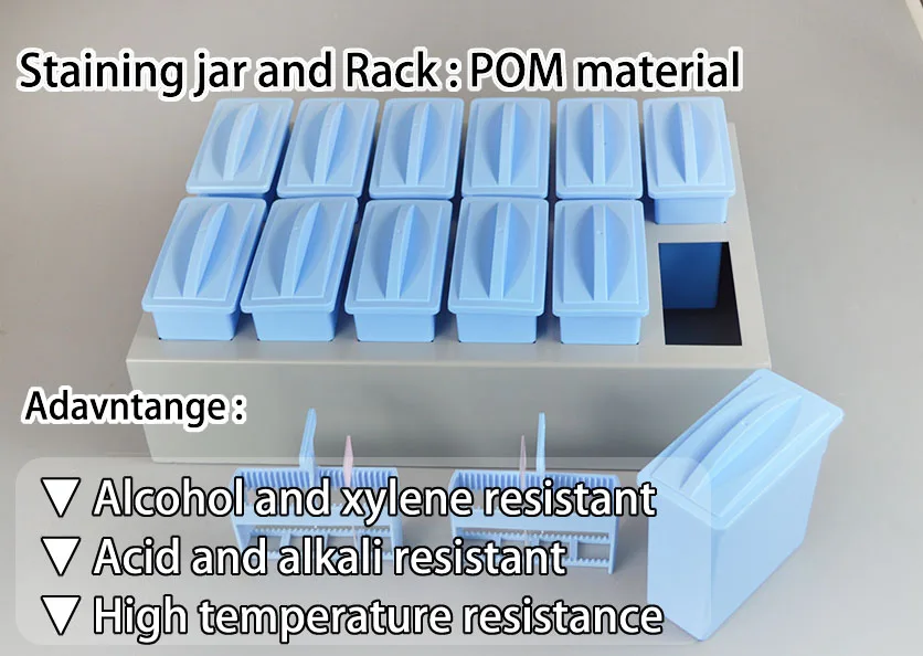 plastic staining jar