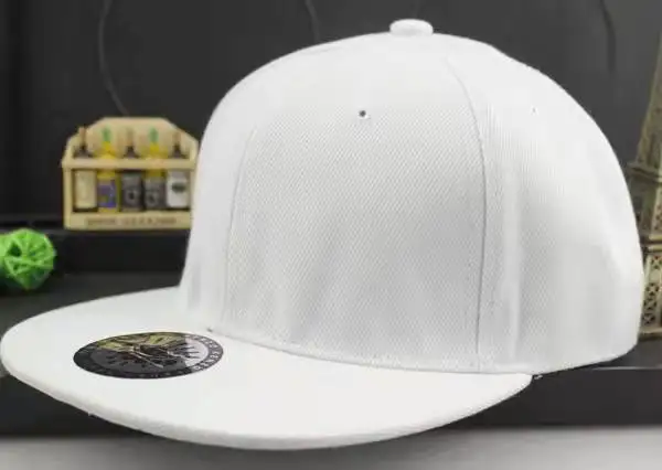 Embroidered Printing Sports Caps Custom Logo Flat Bill Plain Hip Hop 6 Panel Snapback Hat Gorras Casquette Vierge En Gros Gorras