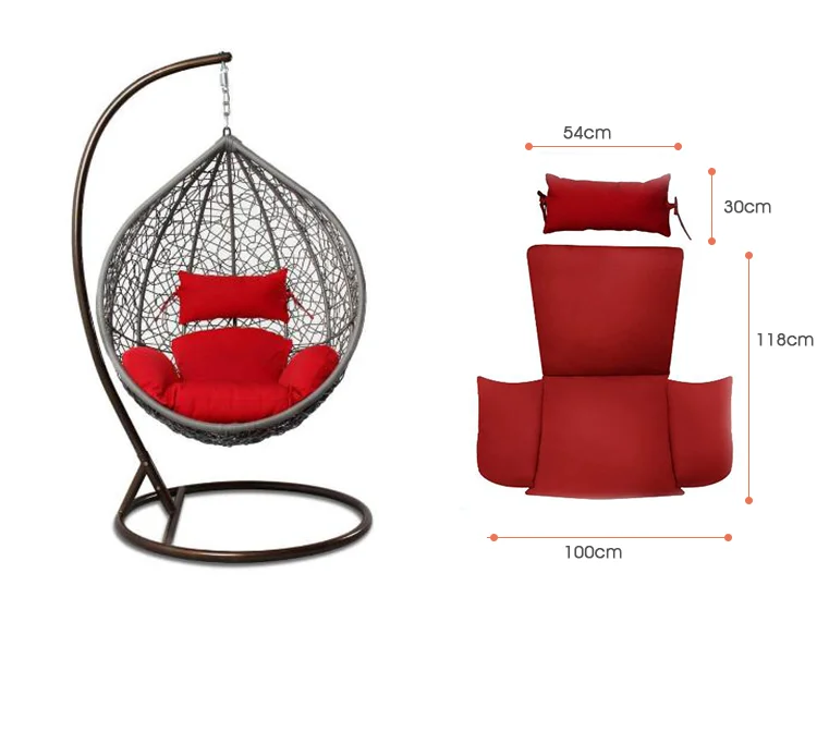Custom Outdoor Cradle Egg Chair Cushion Buy Outdoor Pillows