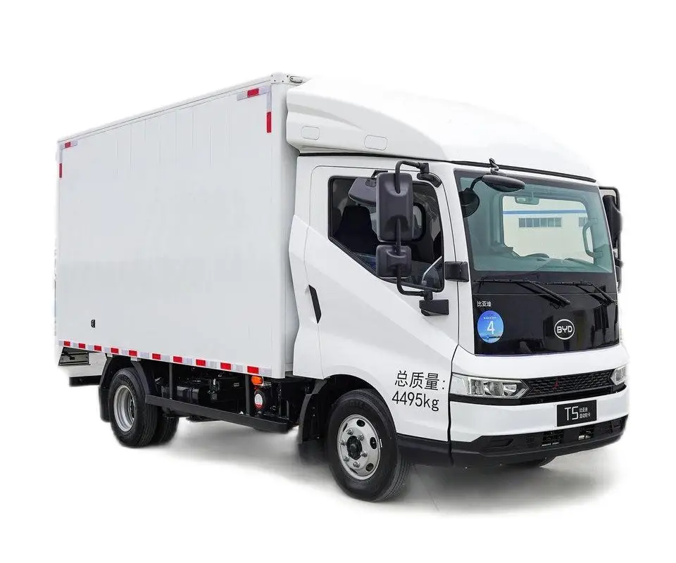 best-selling BYD T5 4.5T 4.03m single row  hybrid electric van light energy truck
