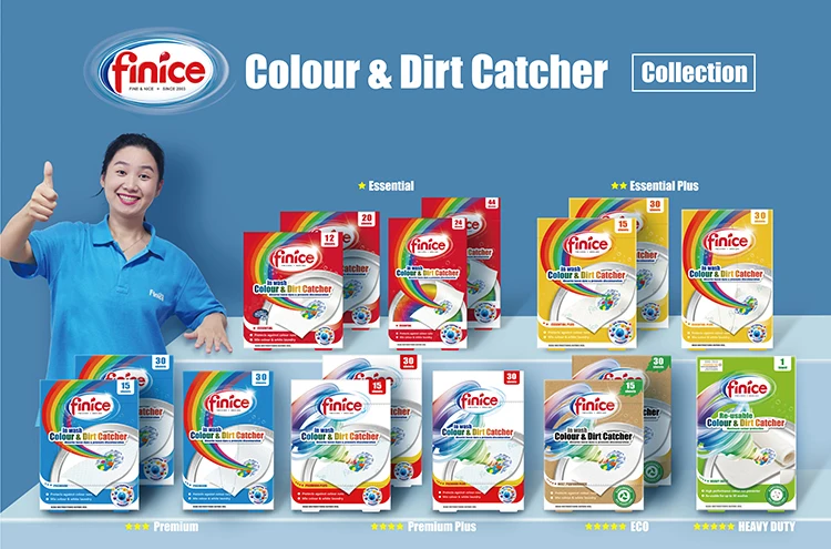 finice color absorber for laundry colour