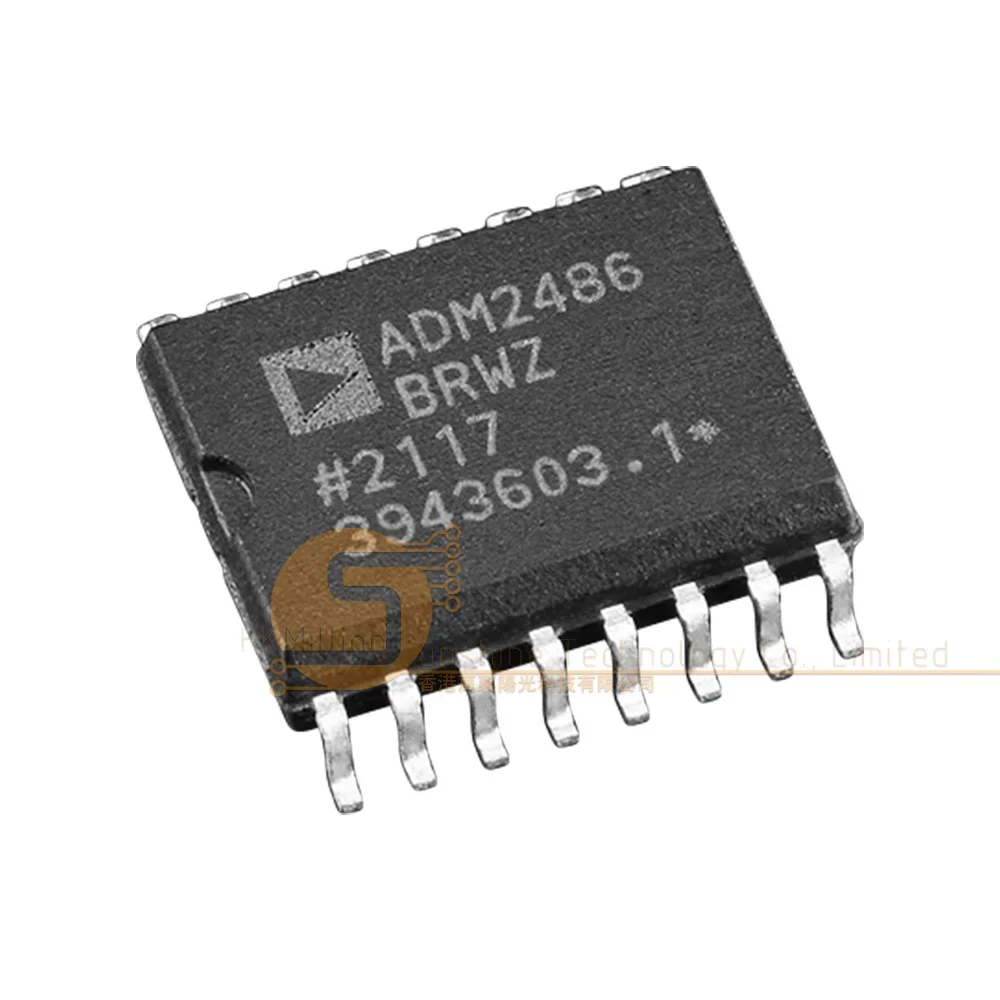 Circuito integrado transceptor RS485 de alta velocidad ADM2486BRWZ SOP16 Aislador digital para automatización industrial