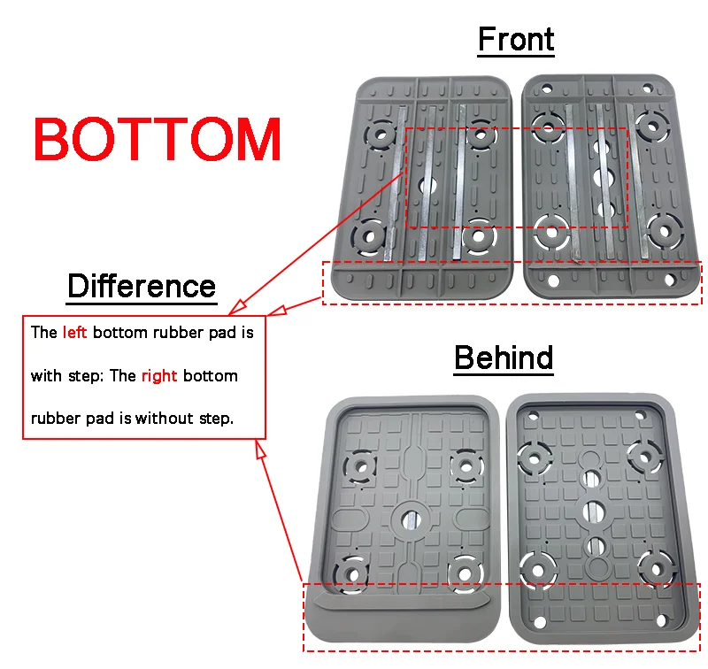 4011110192 & 4011110340 Homag Vacuum Suction Plate Rubber Pad For