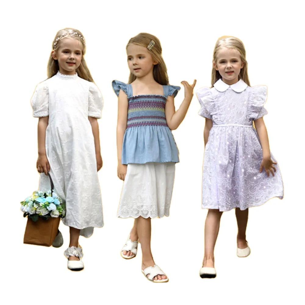 2024 Лидер продаж, Гуанчжоу, платья для молодых девушек, платье для девочек xv лет, Повседневное платье для 1014 лет