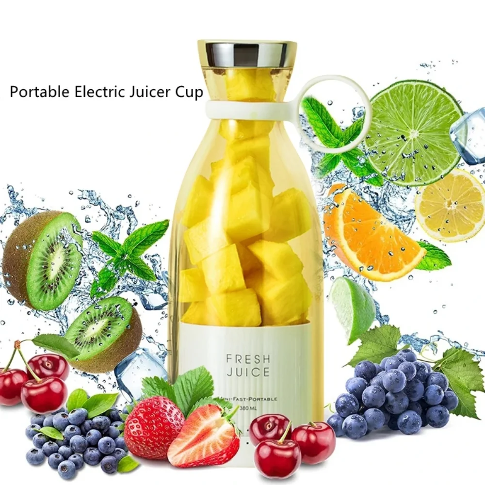 214 Magic Electric Fresh Fruit Juicer USB Rechargeable Outdoor