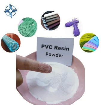 Factory Sale Plastic Industry Grade Polyvinyl Chloride White Powder PVC Resin K66 K67 K68 SG5 PVC Resin Grade
