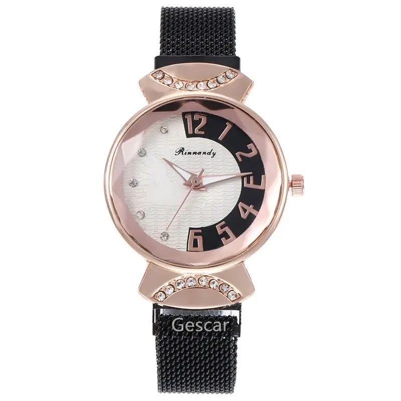新しいデザイン女性メッシュブレスレットバンド時計高級ブランドrinnandyレディース磁気ベルト時計卸売工場価格 Buy 磁気女性の腕時計 メッシュブレスレットバンドウォッチ 磁気腕時計 Product On Alibaba Com