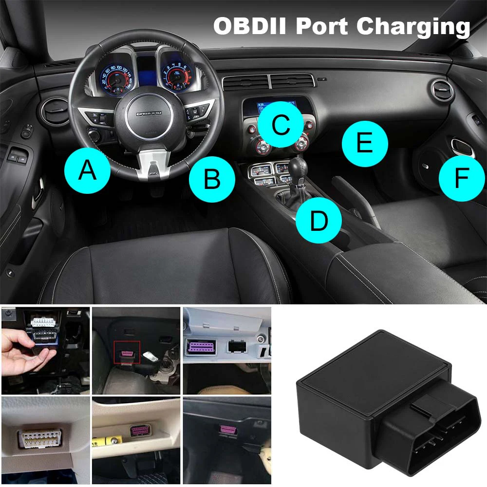 Мини GPS-Трекер OBD 2G, беспроводной, GPRS, GSM, GPS-локатор, устройство слежения GPS для автомобиля, бесплатное приложение