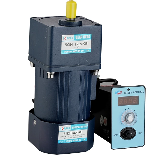 Topper brand Single Phase AC Gear Motor 60W