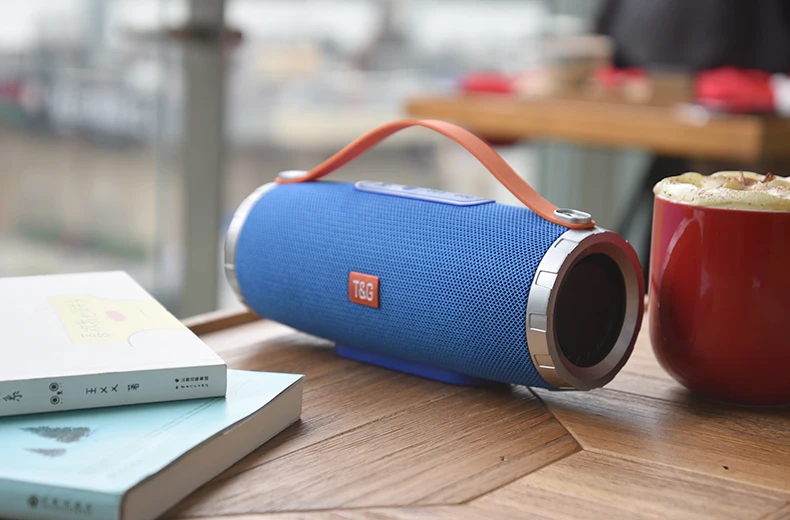 TG109 High-quality IPX4 Waterproof BT Portable Fabric Bluetooth Speaker 10 Watt Support OEM Brand Wireless Great Bass Bluetooth - ANKUX.COM