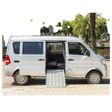 Aluminium handicapped  wheelchair bus wheelchair ramp manual