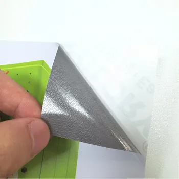 Glory Air Release Channel Removable White PVC Vinyl Roll with Gray Adhesive (Bubble Free) Supplier