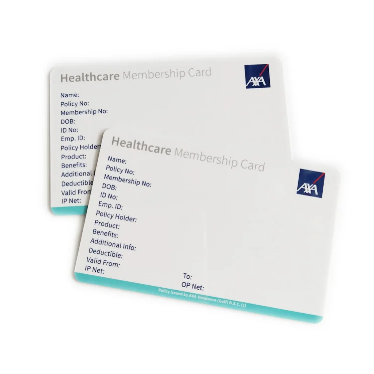 custom laminated cards